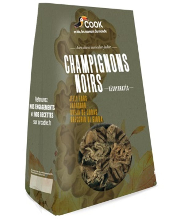 Photo de produit pour Champignons noirs séchés 40g