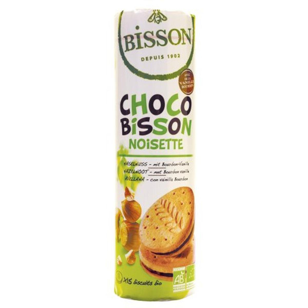 Photo de produit pour Biscuit fourré à la crème de noisette et vanille bourbon 300g