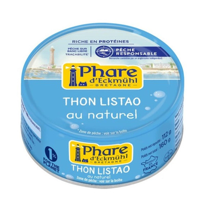 Photo de produit pour Thon listao au naturel 112g (PNE) -30% fournisseur