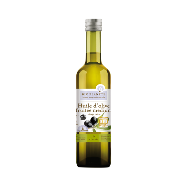Photo de produit pour Huile olive vierge extra fruitée médium 50cl