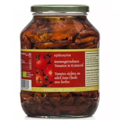 Photo de produit pour Tomates séchées au soleil à l'huile aux herbes 1.55kg