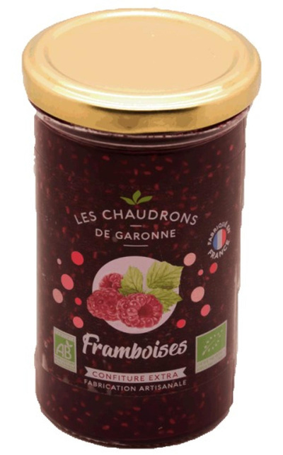 Photo de produit pour Confiture framboise 300g