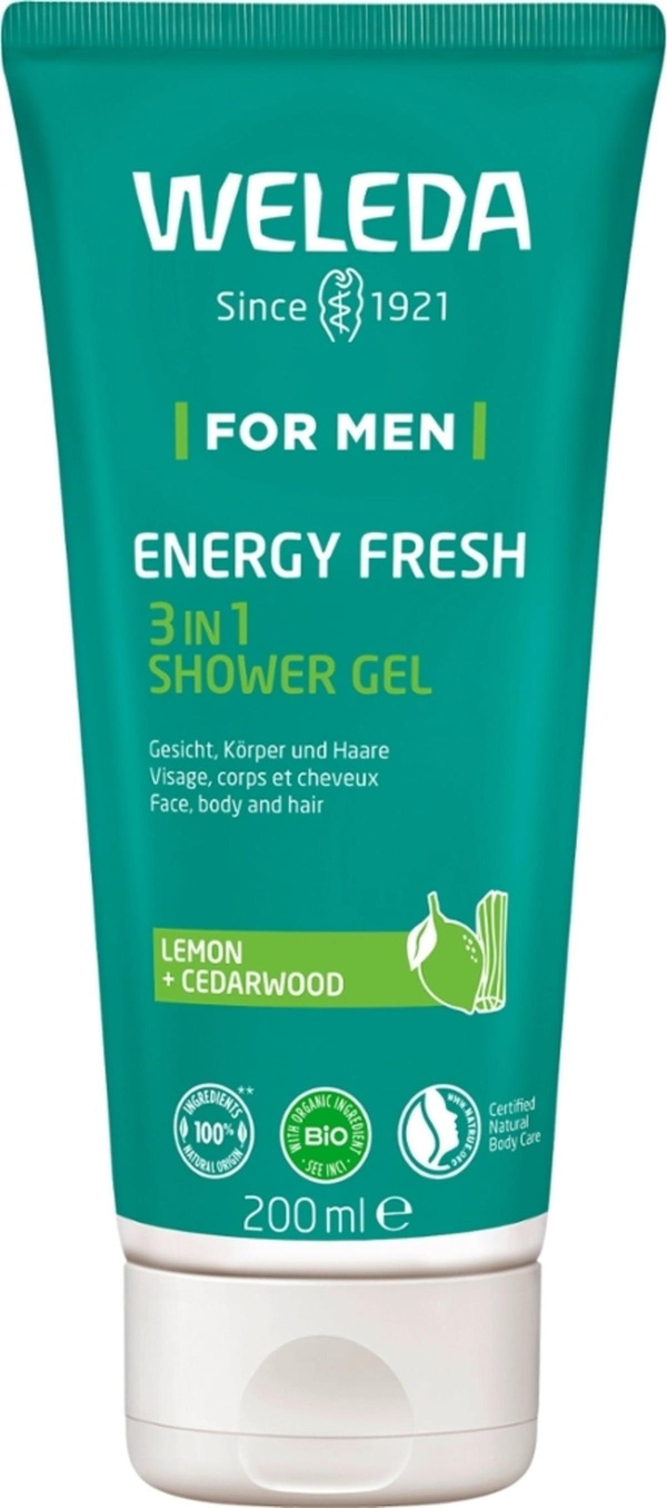 Photo de produit pour Gel Douche 3en1 "Energy Fresh" ForMen - 200 ml