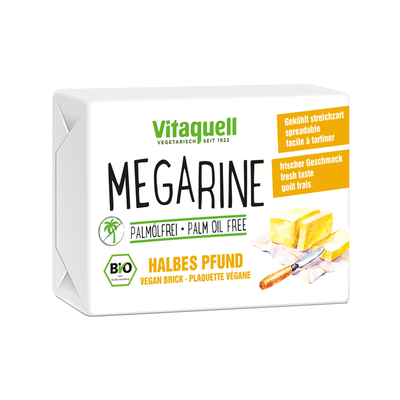 Photo de produit pour Mégarine, graisse végétale à tartiner 250g