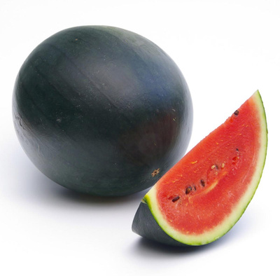 Photo de produit pour Pastèque entière noire grosse 5kg