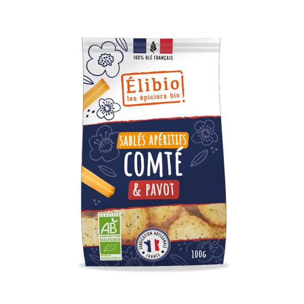 Photo de produit pour Sablés comté pavot 100g