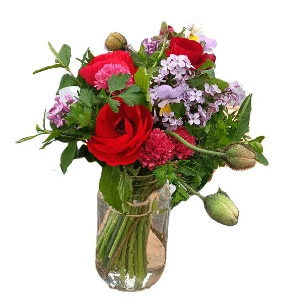 Photo de produit pour Bouquet fleurs de saison décoratif