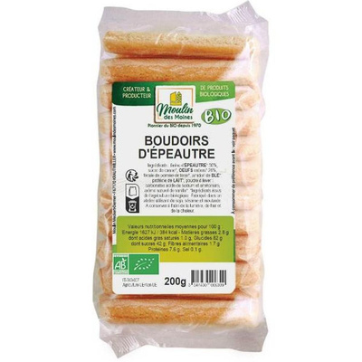 Photo de produit pour Boudoirs d'épeautre 200g