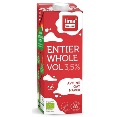 Photo de produit pour Boisson avoine-soja entier 3.5% - 1L