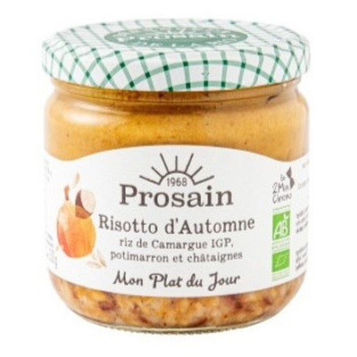Photo de produit pour Risotto d'automne, au potimarron et aux châtaignes 350g