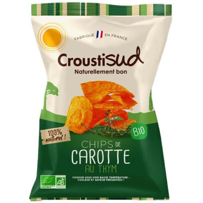 Photo de produit pour Chips de carotte au thym 70g