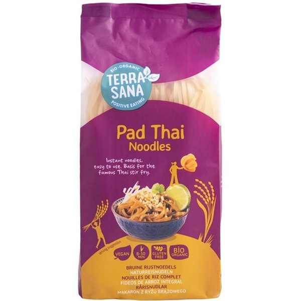Photo de produit pour Nouilles pad thaï 100% de riz complet 250g