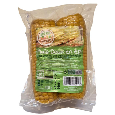 Photo de produit pour Mais doux cuit sous vide (400g)