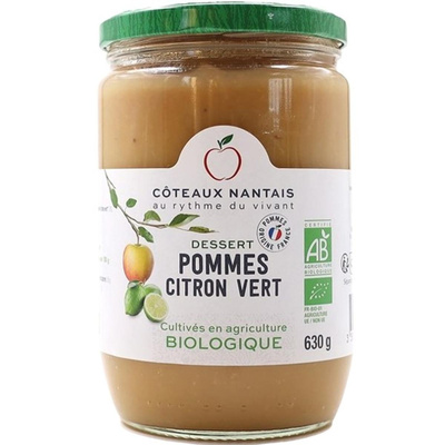 Photo de produit pour Dessert pommes citron vert 630g