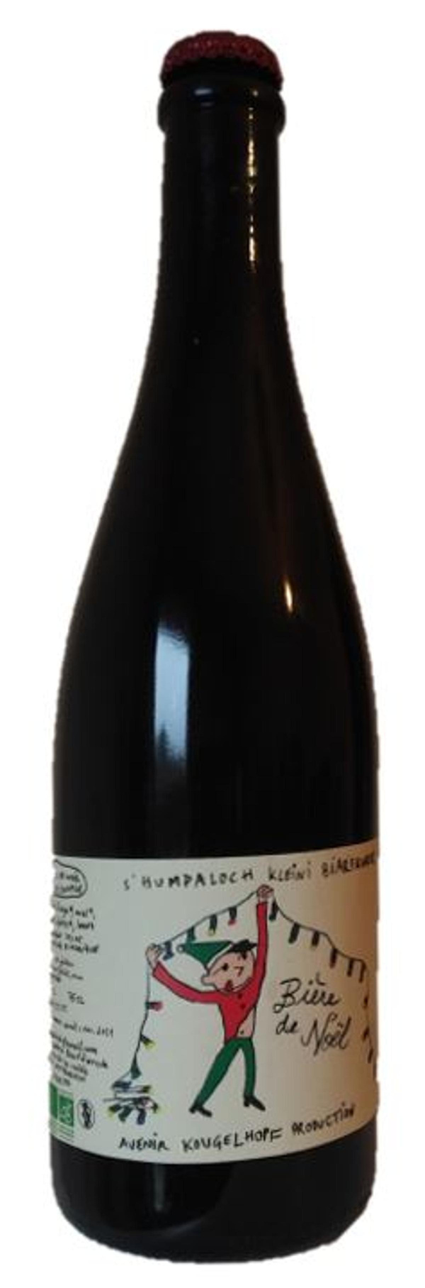 Photo de produit pour Bière Ambrée de Noël 75cl