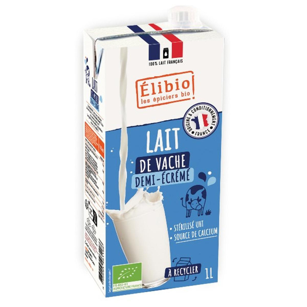 Photo de produit pour Lait demi-écrémé 1L