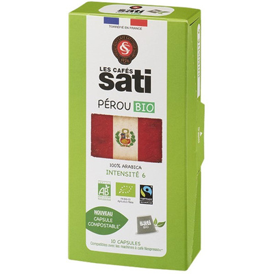 Photo de produit pour Café Pérou capsules x10