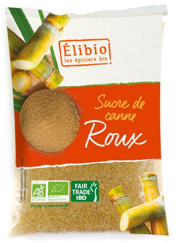 Photo de produit pour Sucre de canne roux 1kg