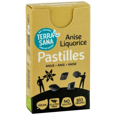 Photo de produit pour Bonbon pastille réglisse anis 25g