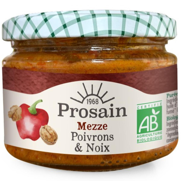 Photo de produit pour Mezze Poivrons poivrons & noix 220g