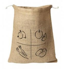 Photo de produit pour Sac en jute coton bio taille M