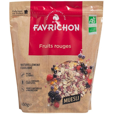 Photo de produit pour Muesli tradition fruits rouges 500g