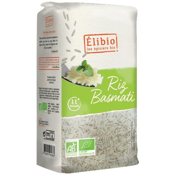 Photo de produit pour Riz basmati blanc 1kg