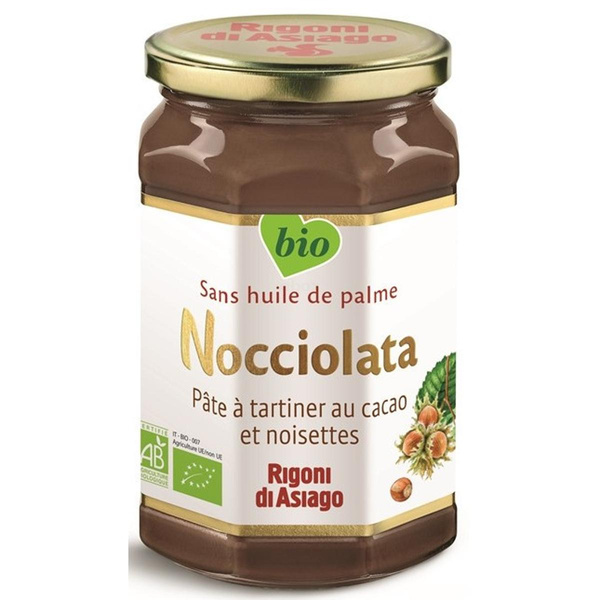Photo de produit pour Nocciolata, pâte à tartiner cacao et noisettes 650g+185 Offert