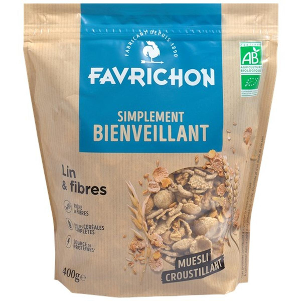 Photo de produit pour Muesli lin et fibres 400g