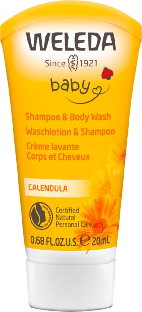 Photo de produit pour Douche & Shampoing Calendula 20 ml