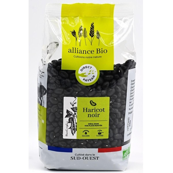 Photo de produit pour Haricot noir lingot 500g