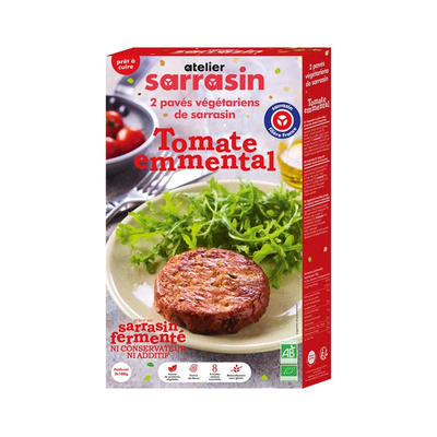 Photo de produit pour Pavé de sarrasin tomate emmental (x2) 200g