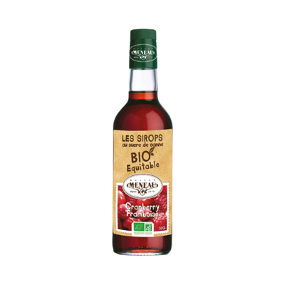 Photo de produit pour Sirop canne cranberry framboise 50cl