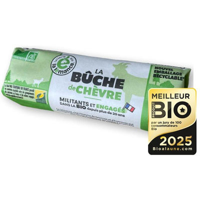 Photo de produit pour Bûche de chèvre au lait pasteurisé 150g