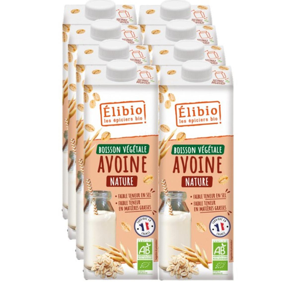 Photo de produit pour Pack boisson avoine x8 Elibio