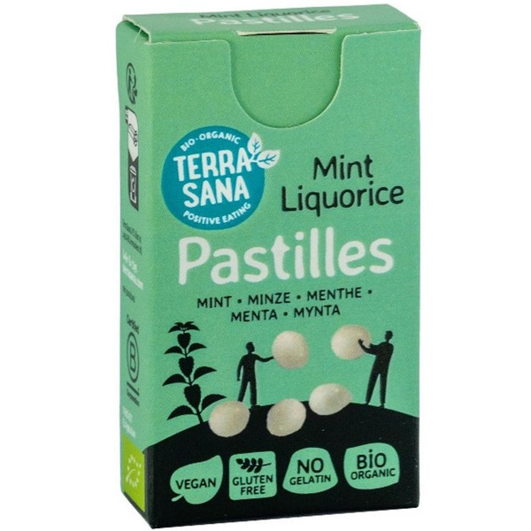 Photo de produit pour Bonbon pastille réglisse menthe 25g