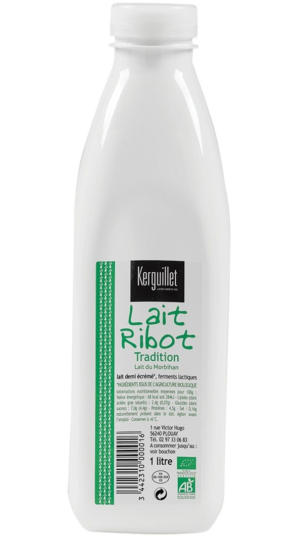 Photo de produit pour Lait tradition pasteurisé demi écrémé en bouteille, 1l