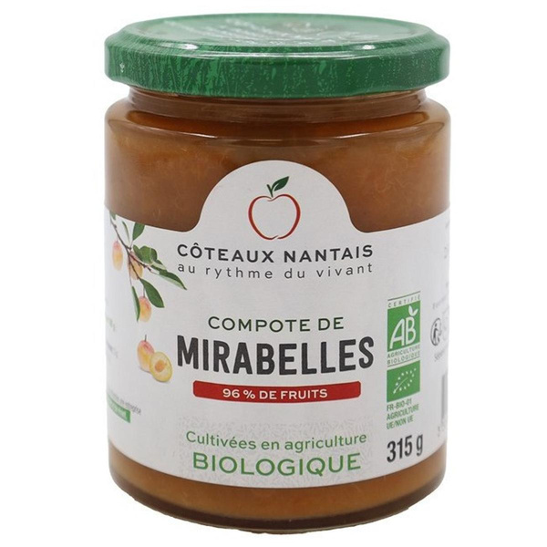 Photo de produit pour Compote mirabelle 315g