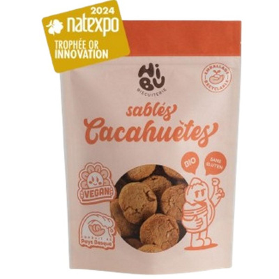 Photo de produit pour Sablés cacahuètes, sans gluten et végan 120g