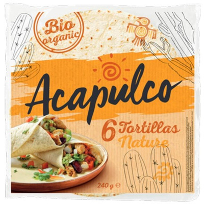 Photo de produit pour Tortilla wraps de blé (6x20cm) 240g