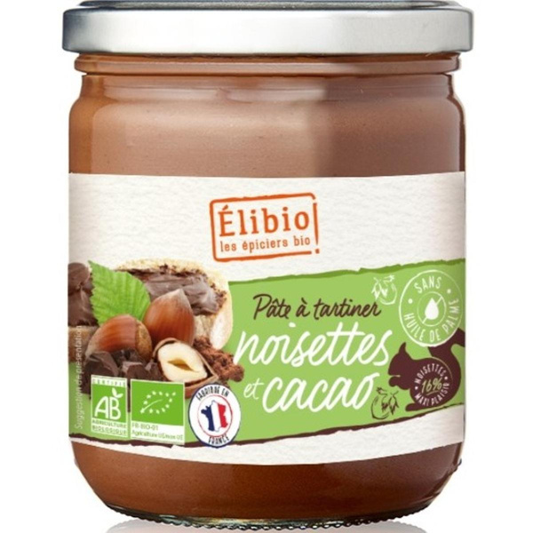 Photo de produit pour Pâte à tartiner noisette cacao 400g