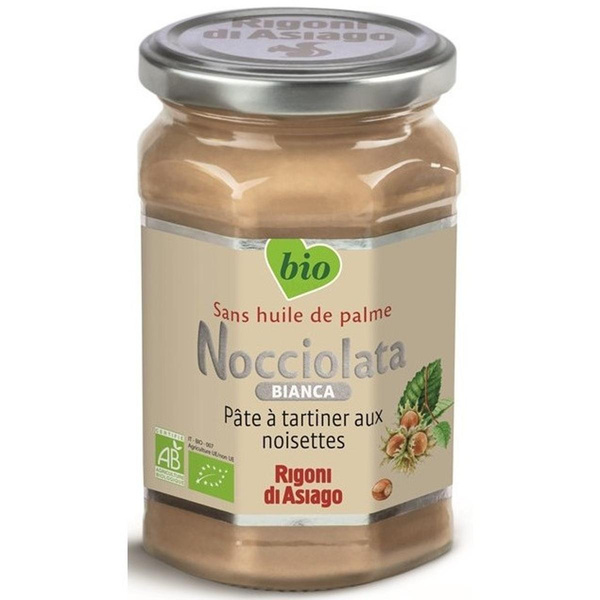 Photo de produit pour Nocciolata bianca, pâte à tartiner aux noisettes 325g
