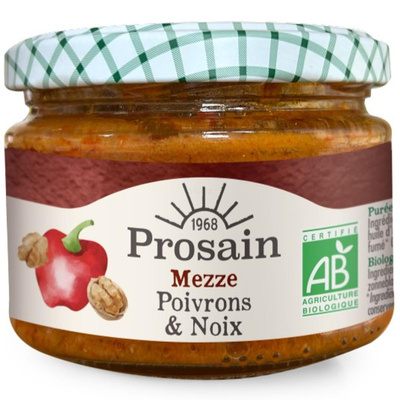 Photo de produit pour Mezze Poivrons poivrons & noix 220g