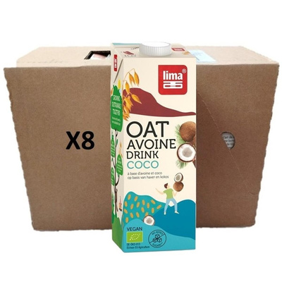 Photo de produit pour Boisson avoine coco 8x1L