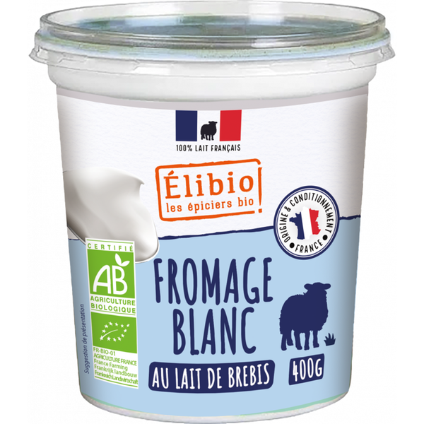 Photo de produit pour Fromage blanc de brebis nature 400g
