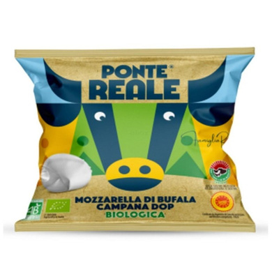 Photo de produit pour Mozzarella Di Bufala Campana AOP, lait de bufflonne 125g