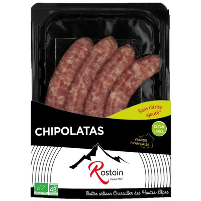 Photo de produit pour Chipolata sans nitrite ajouté x4 220g