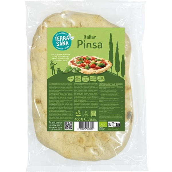 Photo de produit pour Pinsa à garnir (entre pizza et focaccia) 400g
