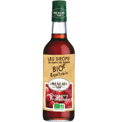 Photo de produit pour Sirop canne cranberry framboise 50cl