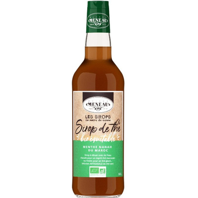 Photo de produit pour Sirop de thé vert-menthe Maroc 50cl